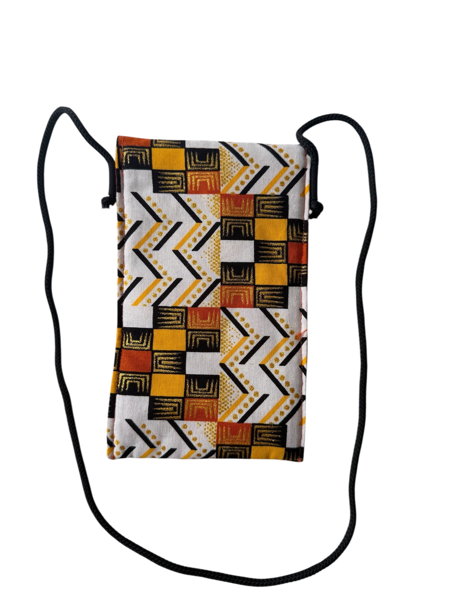 Funda para el movil con estampado en cuadros