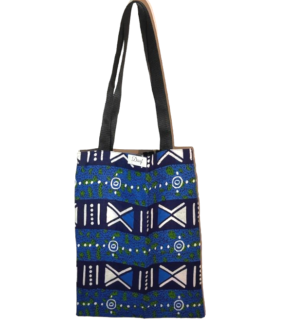 Bolso de diseño azul