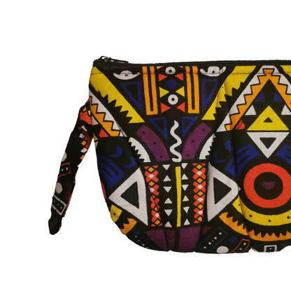 Bolso con estampado étnico