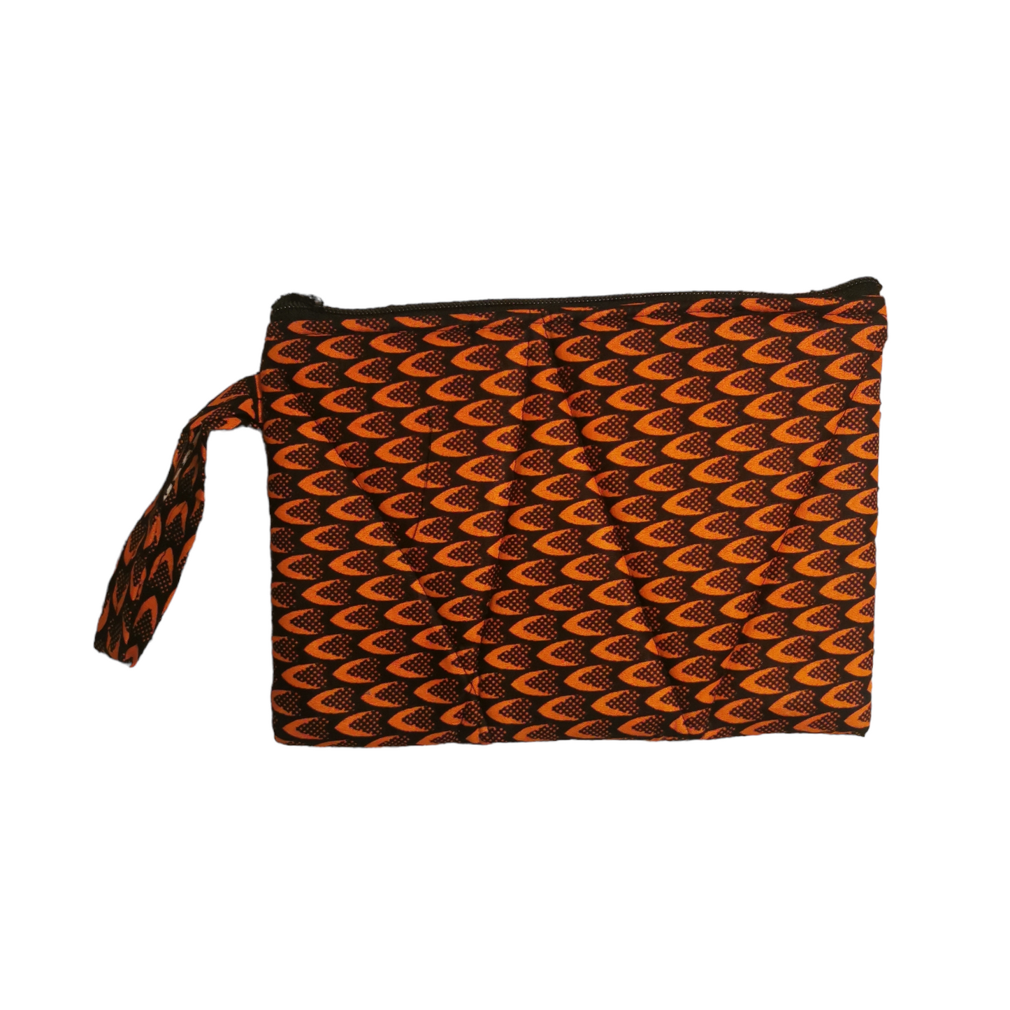 Bolso con estampado naranja