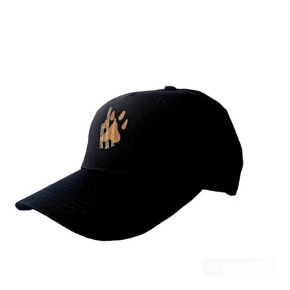 Gorra Huella de León Negra