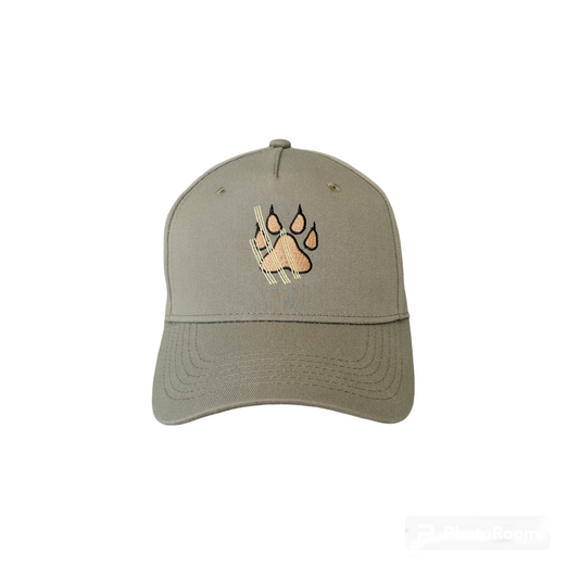 Gorra Huella de León Verde Oliva