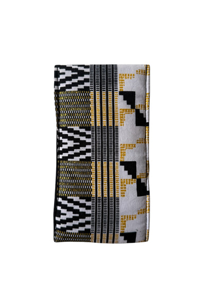 Funda para gafas estampado blanco y negro