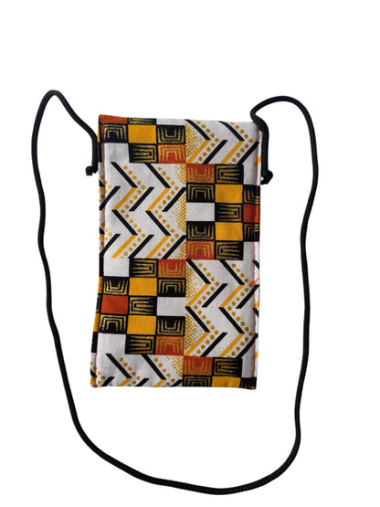 Funda para el movil con estampado en cuadros