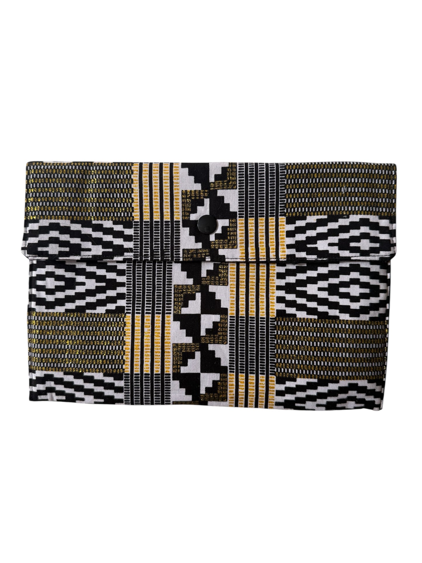 Bolso con estampado en blanco y negro