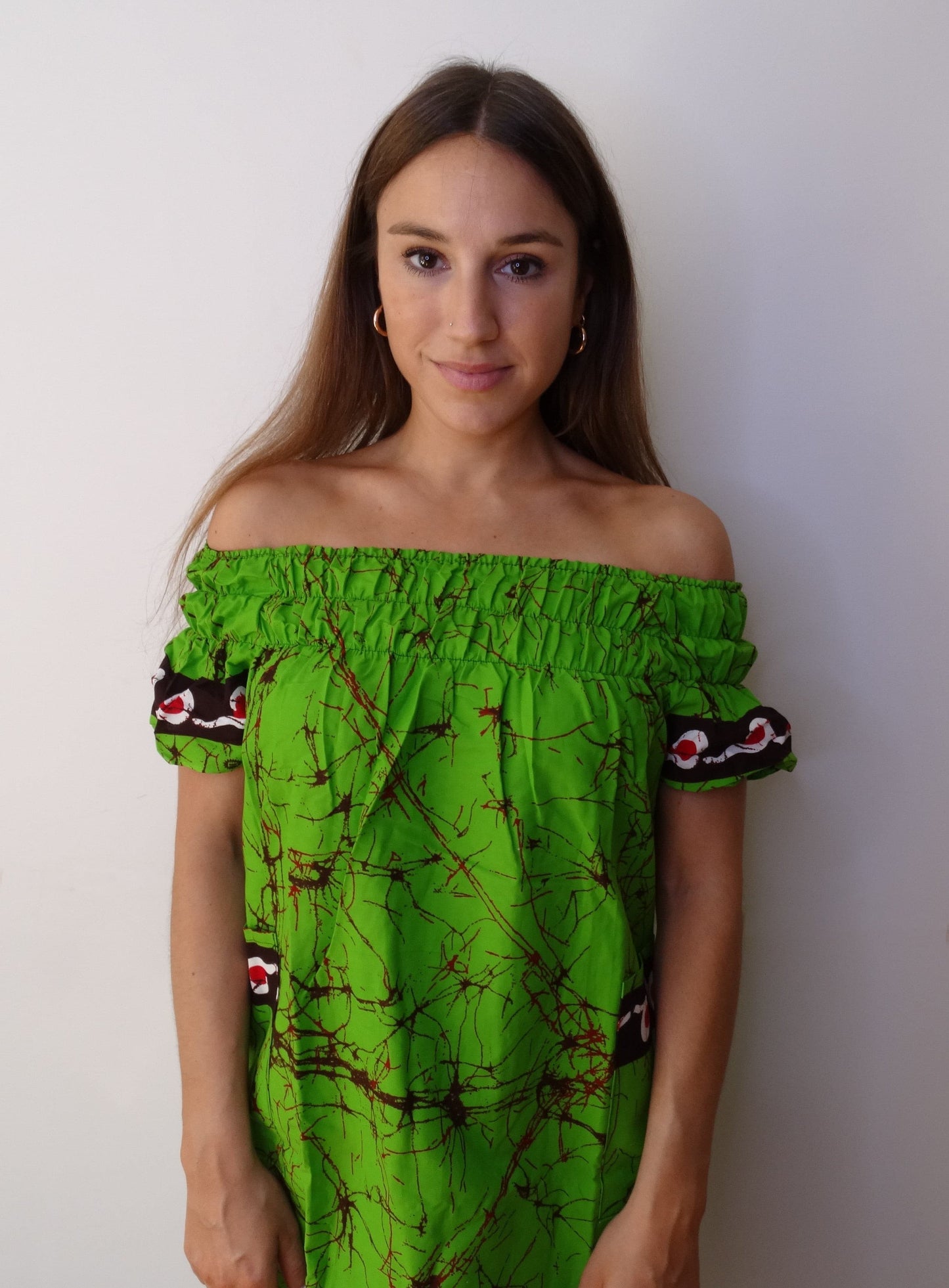 Vestido verde Wax